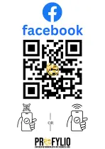 Facebook NFC Card with QR Code