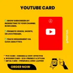 Youtube NFC Card with QR Code