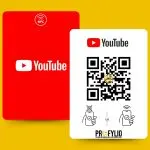 Youtube NFC Card and QR Code