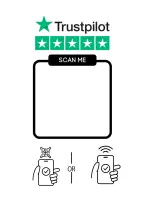 Trust Pilot Review NFC + QR Card